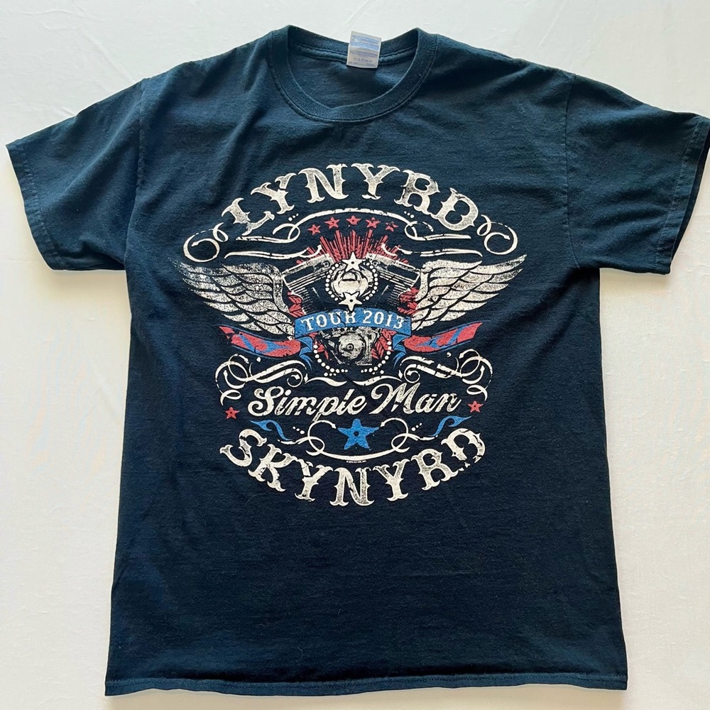 Lynyrd Skynyrd vintage concert T-Shirt black large EUC